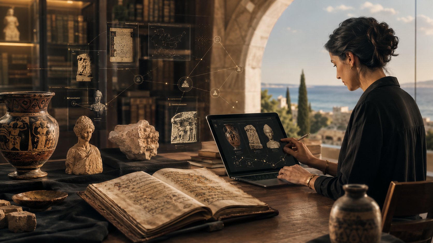 Museum objects and digital heritage network